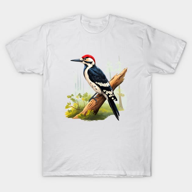 Woodpecker T-Shirt by zooleisurelife